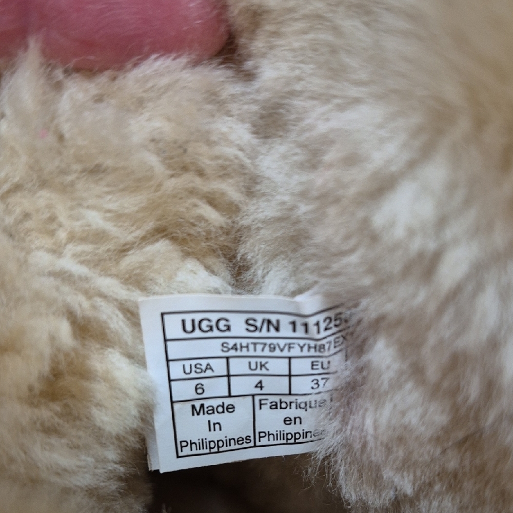 UGG' Cozy Sheepskin Boots - Tan - Picture 5 of 6